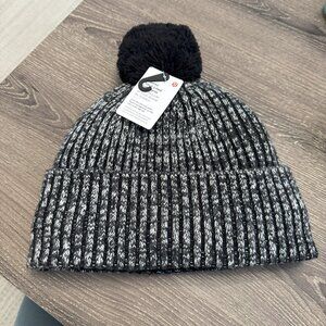 New Lululemon Textured Fleece Lined Knit Beanie -$64 MSRP- Size O/S